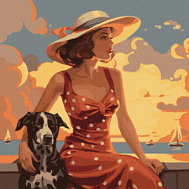 Набір для розпису по номерах. "Атмосфера моря" 40х40см - 1 - smarttoys.com.ua