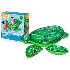 Плотик BW 41524 черепаха, 2 ручки, від 3-х років, до 45кг, кор., 150-145 см. - 1 - smarttoys.com.ua