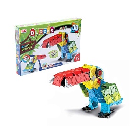 3D-конструктор Animal World - Папуга, 227 деталь - 1 - smarttoys.com.ua