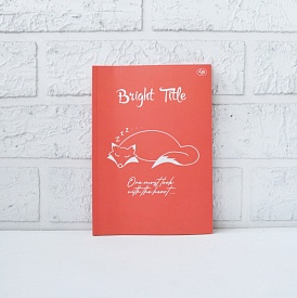 Блокнот TM Profiplan "Bright Title note" fox, A5 - 1 - smarttoys.com.ua