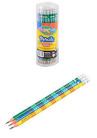 Олівці чорнографітні з таблицею множення  60шт туба COLORINO - 1 - smarttoys.com.ua
