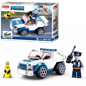 Конструктор SLUBAN M38-B0824 "Police": Поліцейський джип, 90 дет. - 1 - smarttoys.com.ua