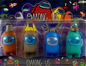 Іграшка AMONG US  4 шт в коробці 53547 - 1 - smarttoys.com.ua