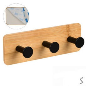 Вішалка настінна 3кр 18*6см R35000-3 - 1 - smarttoys.com.ua