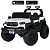 Джип M 5898EBLR-1 радіокер.2,4G, 1*12V12AH, 4*25W, MP3, USB,TF,BLUETOOTH,EVA,шкіра,муз.,світло,білий - 1 - smarttoys.com.ua