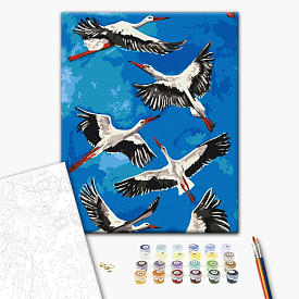 Картина за номерами: Лелеки © Каріна Зіміна 40х50 - 1 - smarttoys.com.ua