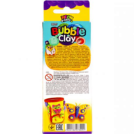 Пінопластовий пластилін "BUBBLE CLAY" BBC-01-01U,02U (30) (УКР) "Danko Toys", 4 види - 2 - smarttoys.com.ua