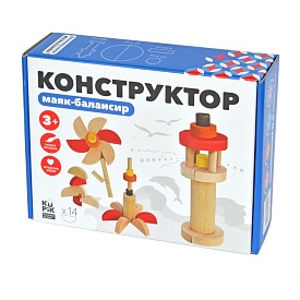 Конструктор дерев'яний  "Маяк-балансир" - 1 - smarttoys.com.ua