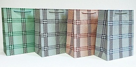 Пакет 19.5*24.5*9.5см паперовий"Клітинка" 12 шт в пак - 1 - smarttoys.com.ua