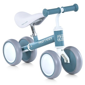 Біговел дитячий PROFI KIDS 6 д. MBB 1017-1 4 колеса EVA,сталева рама, блакитний - 1 - smarttoys.com.ua