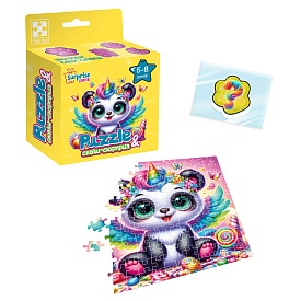 Гра розвиваюча пазли із сюрпризом "Панда-єдиноріжка"VT8030-09 (укр) - 1 - smarttoys.com.ua