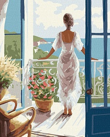 КНО (в обкладинці) "Світанок на морі" 40х50см - 1 - smarttoys.com.ua