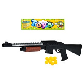 Рушниця 329-01 пластикові кулі, у пакеті, 16-76,5-4,5см - 1 - smarttoys.com.ua