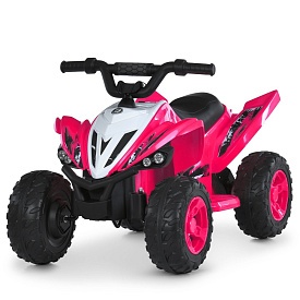 Квадроцикл M 6279EBR-8 2,4G радіок.,2мотори*35W,1акум*12V4,5AH, EVA, USB, TF, BT,муз.,свiтло,рожевий - 1 - smarttoys.com.ua