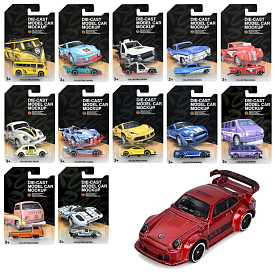 Машина 8852-7-8-9A метал, мікс видів, лист, 10,5-16,5-4 см. - 1 - smarttoys.com.ua