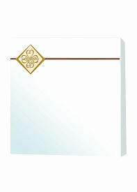 Серветка ТМ "Luxy" 33х33, 3 шари, 20 шт, біла - 1 - smarttoys.com.ua