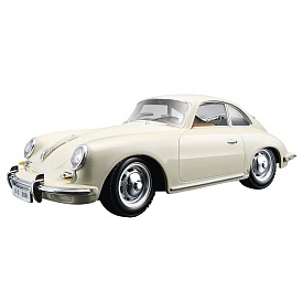 Автомодель - PORSCHE 356B (1961) (асорті слонова кістка, червоний, 1:24) - 1 - smarttoys.com.ua