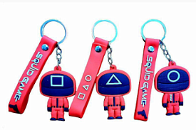 Брелок "Гра В Кальмари" гума 3113-11 - 2 - smarttoys.com.ua