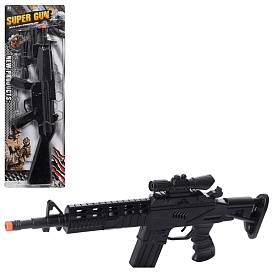 Автомат 62-8299A тріскачка, 2 види, лист, 19,5-60-3 см. - 1 - smarttoys.com.ua