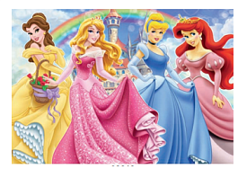 Пазл "Принцеси" 88 ел. (П-08818) - 1 - smarttoys.com.ua
