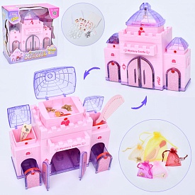 Набір для творчості 6606 замок-сюрприз, ключі, аксесуари, наліпки, стрази, кор., 23-23,5-11 см. - 1 - smarttoys.com.ua