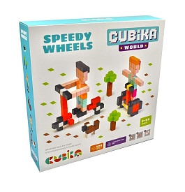 Дерев’яний конструктор Cubika World "Швидкі колеса" - 1 - smarttoys.com.ua