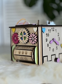 Бізікуб 15х15х15 см не фарбований - 10 - smarttoys.com.ua