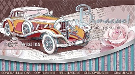 Конверт з тисненням для грошей КМ в упаковці КМ-4085 "Вітаємо!" - 1 - smarttoys.com.ua