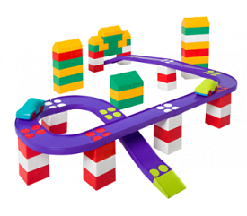 Конструктор "Авто-Блок" №4 (88 деталей), пак. пвх 1807 - 1 - smarttoys.com.ua