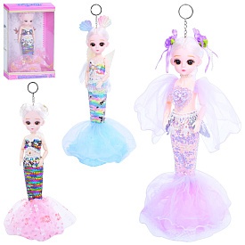 Лялька FG231104016P русалка, шарнірна, хвіст паєтки, мікс видів, кор., 23-30-7 см. - 1 - smarttoys.com.ua