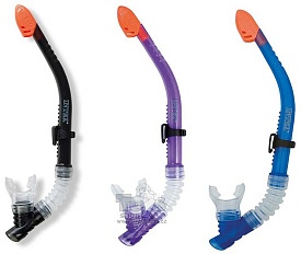 Трубка плавця 55928 (12) з клапаном, 3 кольори від 8 років - 1 - smarttoys.com.ua