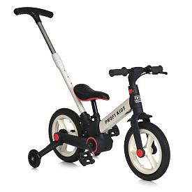 Велосипед-трансформер PROFI KIDS 12 д. MB 1021-2 3в1,2 колеса,гума(антипрокол),стал.рама,кермо,білий - 1 - smarttoys.com.ua
