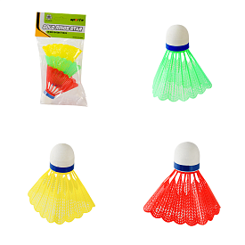 Набiр воланчикiв арт. BD24189 (500шт) пластиковi, 3 шт в пакетi - 1 - smarttoys.com.ua