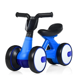 Толокар M 4086-4 мотоцикл, муз., світло, кольорова коробка, синій. - 1 - smarttoys.com.ua