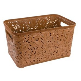 Кошик-плетінка "Ажур" 3.5л 15*20*16.5см., PB-659 - 1 - smarttoys.com.ua