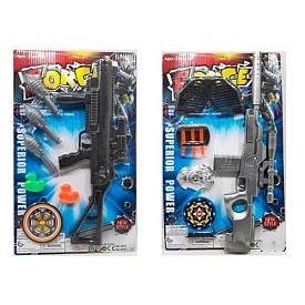 Автомат 2016-11-12 кулі 3 шт., мішень, 2 види, лист., 26-43-2 см. - 1 - smarttoys.com.ua