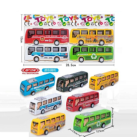 Набір машин 399-78 C (240/2) 4 штуки, інерція, гумові колеса, довжина 12см, в пакеті - 1 - smarttoys.com.ua