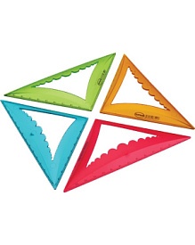 Трикутник пласт. 45% 10см. Centrum об'ємн. кольори в асорт. 83541 - 1 - smarttoys.com.ua