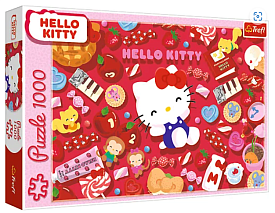 09207 Trefl Пазли "1000" Hello Kitty Привіт Кітті - 1 - smarttoys.com.ua