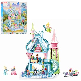 Конструктор SLUBAN M38-B0898 "Girls Dream": Зимові казки Бал в палаці, 447 дет. - 1 - smarttoys.com.ua