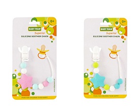 Ланцюжок для пустушки силіконовий - 1 - smarttoys.com.ua