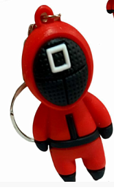 Брелок "Гра В Кальмари" гума 3113-4 - 1 - smarttoys.com.ua