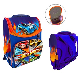 Ранець-короб ортопедичний, Hot Wheels 34*26*15см, Space, Д - 1 - smarttoys.com.ua