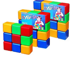 Кубики.кольорові "16 шт "05063 - 1 - smarttoys.com.ua