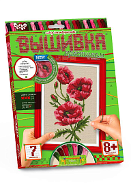 Вишивка хрестиком за номерами VK-01-01,02,03,04...10 (20) "Danko Toys" - 9 - smarttoys.com.ua