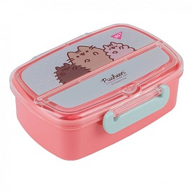 Контeйнер Yes "Pusheen" 750 мл, з приладдям, рожево-блакитний - 1 - smarttoys.com.ua