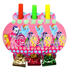 Язичок-гудок "Маленькі Поні" набір 6 шт - 1 - smarttoys.com.ua