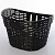 Кошик AS1907 для 12-16 д., пластик, чорний, розмір 26-17-20 см. - 1 - smarttoys.com.ua