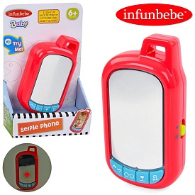 Телефон мобільний LS1020 дзеркало-з'явл. картинки, муз., світло, бат., кор., 20-12,5-4 см. - 1 - smarttoys.com.ua