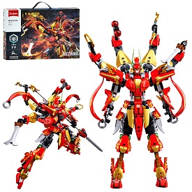 Конструктор SLUBAN M38-B1299 робот-воїн, 592 дет., кор., 42,5-28,5-6,5 см. - 1 - smarttoys.com.ua